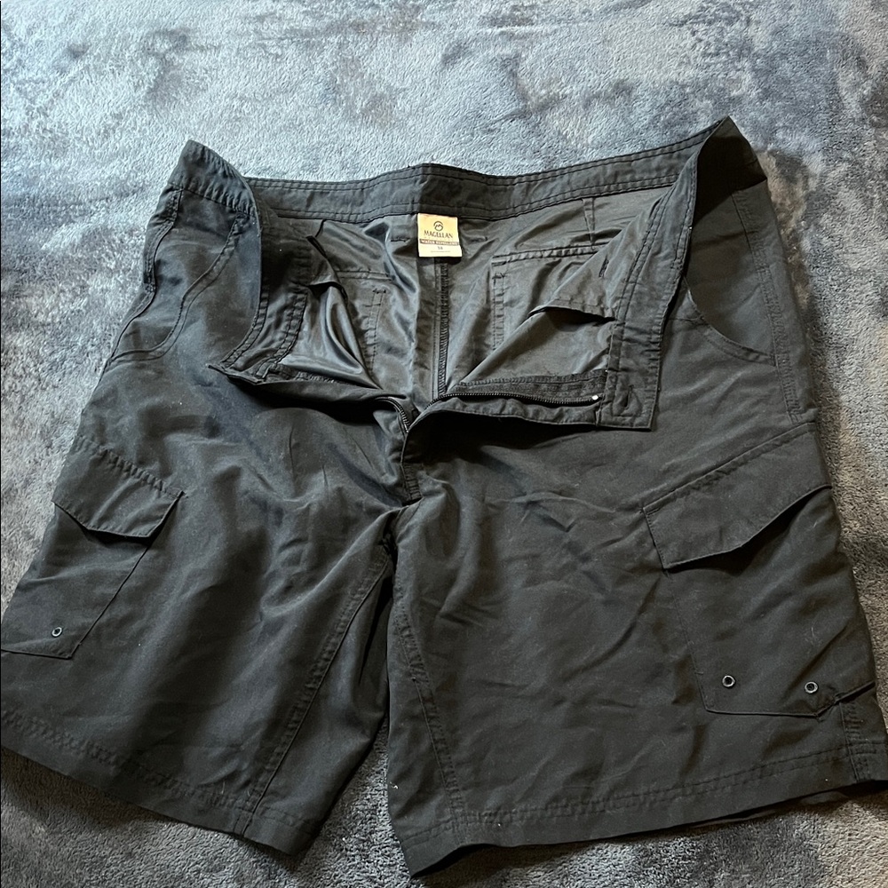 Magellan Outdoors Dark Gray Cargo Shorts